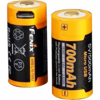 Аккумулятор 16340 Fenix 700 mAh Li-ion с разъемом для USB купить в Воронеже