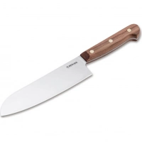 Кухонный нож Boker Cottage-Craft Santoku, сталь С75, рукоять дерево купить в Воронеже