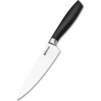 Кухонный нож шефа Bker Core Professional Chef’s Knife, 160 мм, сталь X50CrMoV15, рукоять пластик купить в Воронеже