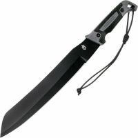 Мачете Gerber — Gator Golok Machete, сталь 65MN Carbon Steel Black Finish, рукоять ударопрочный пластик купить в Воронеже