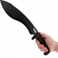 Мачете SOGfari Kukri Machete MC11, сталь 3Cr13, рукоять резина купить в Воронеже