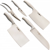 Набор кухонных ножей на подставке HuoHou 6-Piece Stainless Steel Kitchen Knife Set купить в Воронеже