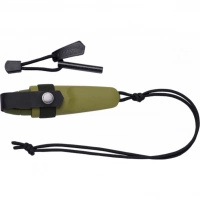 Нож Morakniv Eldris + огниво , цвет зеленый купить в Воронеже