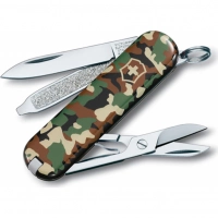 Нож перочинный Victorinox Classic, сталь X55CrMo14, рукоять Cellidor®, камуфляж купить в Воронеже