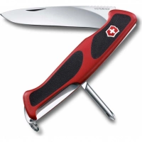 Нож перочинный Victorinox RangerGrip, сталь X50CrMoV15, рукоять нейлон, красно-чёрный купить в Воронеже