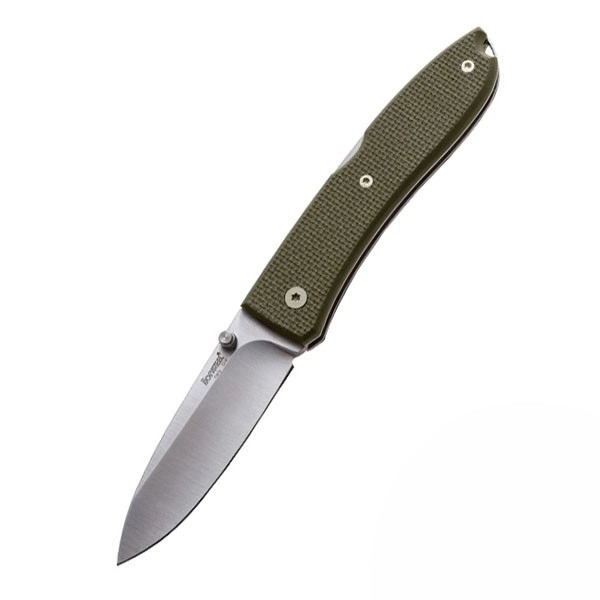 Нож складной Lionsteel Big Opera, сталь D2, рукоять G-10, зеленый