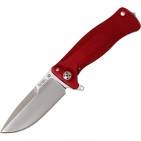 Нож складной LionSteel SR11A RS RED, сталь Uddeholm Sleipner® Satin Finish, рукоять алюминий (Solid®), красный купить в Воронеже