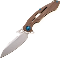 Нож складной Rikeknife M3 Brown, сталь 154CM, рукоять титан/G10 купить в Воронеже