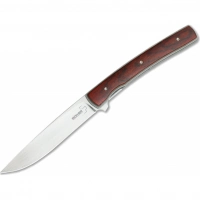 Складной нож Boker Urban Trapper Gentleman Cocobolo Wood 01BO722, сталь VG-10, рукоять титан/дерево купить в Воронеже