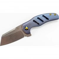 Складной нож Kizer C01E Blue, сталь CPM-S35VN, рукоять титан купить в Воронеже