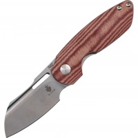 Складной нож Kizer October, сталь CPM 20CV, рукоять Red Micarta купить в Воронеже