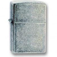 Зажигалка ZIPPO Antique Silver Plate, латунь с покрытием ™Plate, серебристый, матовая, 36х12×56 мм купить в Воронеже