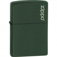 Зажигалка ZIPPO Green Matte, латунь с порошковым покрытием, зеленая, матовая, 36х56х12 мм купить в Воронеже