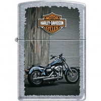 Зажигалка ZIPPO Harley-Davidson® Байк, с покрытием Street Chrome™, латунь/сталь, серебристая, 36x12x56 мм купить в Воронеже