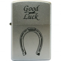 Зажигалка ZIPPO Horse Shoe Satin Chrome, латунь с никеле-хром. покрыт., серебр., матовая, 36х56х12мм купить в Воронеже